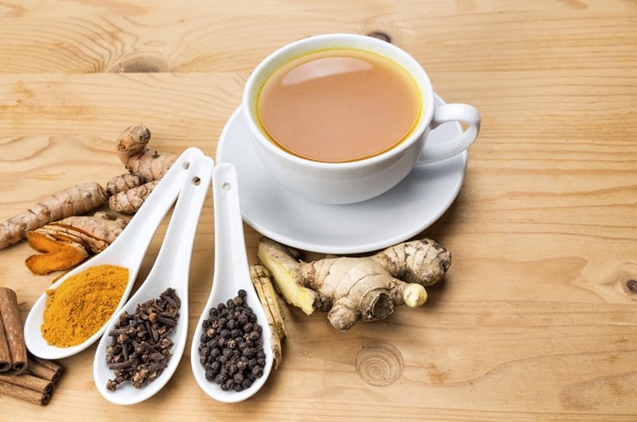 Chá Natural Para Emagrecer cravo canela e gengibre